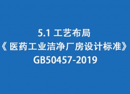 5.1 工藝布局-《 醫(yī)藥工業(yè)潔凈廠房設(shè)計(jì)標(biāo)準(zhǔn)》 GB50457-2019